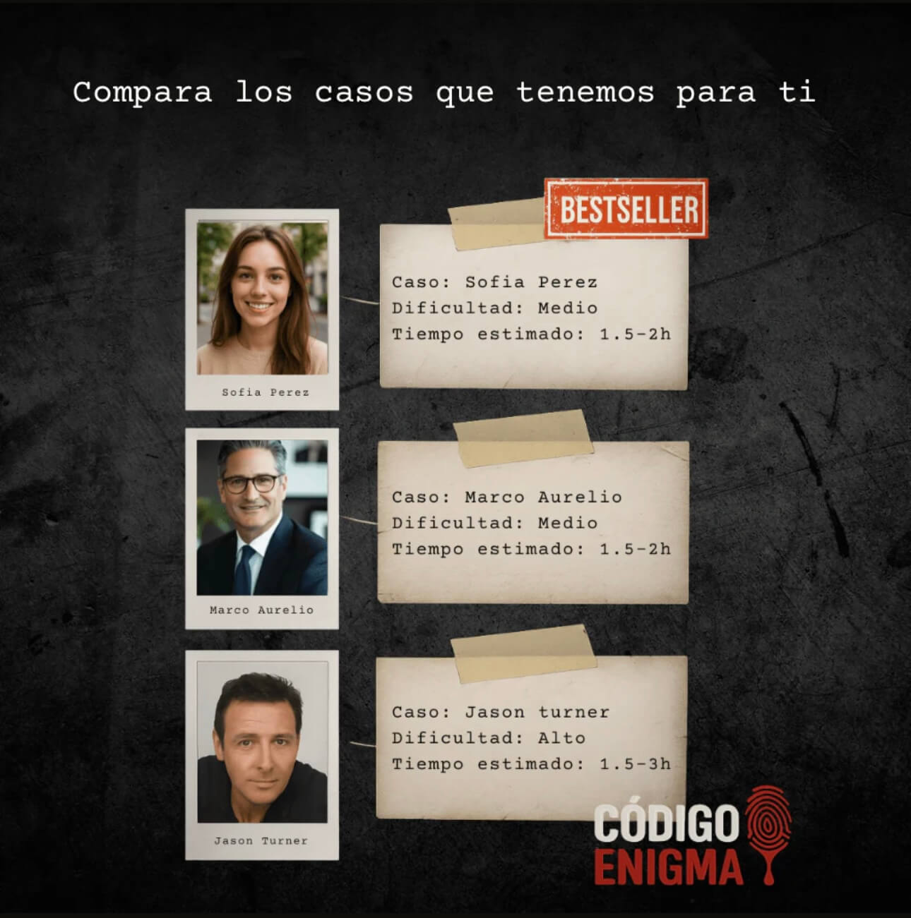 Caso #1036 - Misterio en el parque